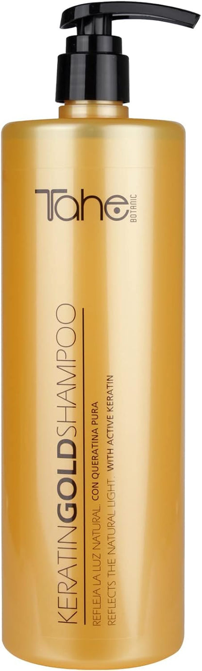 Pack Gold Keratin Tahe 1L Champú y 1L Mascarilla