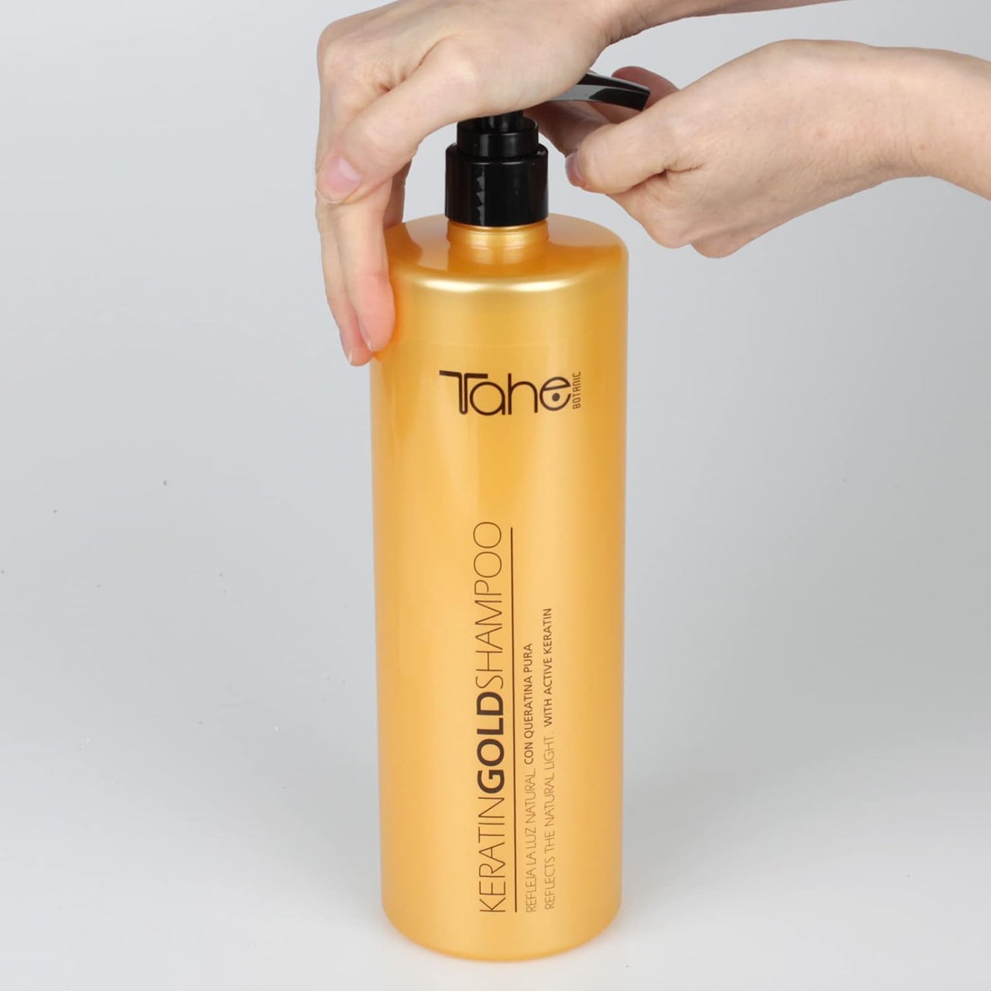 Pack Gold Keratin Tahe 1L Champú y 1L Mascarilla